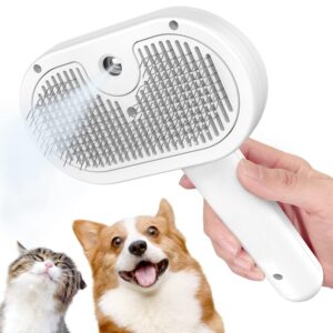 Multifunction Pet Grooming Brush – Self Cleaning Steam Comb for Dogs & Cats