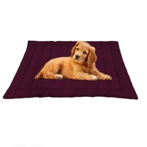 Soft Quilted Dog Bed Mat – Lightweight Washable Pet Mattress