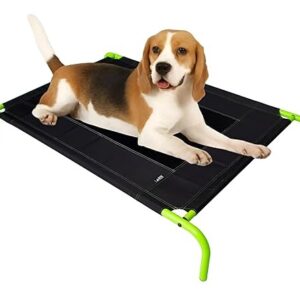 Premium Raised Dog Cot – Cooling Mesh Bed with Powder Coated Steel Frame
