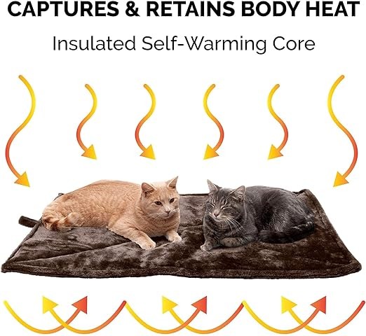 Cozy Insulated Pet Bed Pad – Lightweight Self-Warming Mat - Image 3